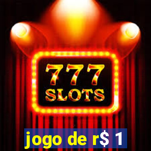 jogo de r$ 1